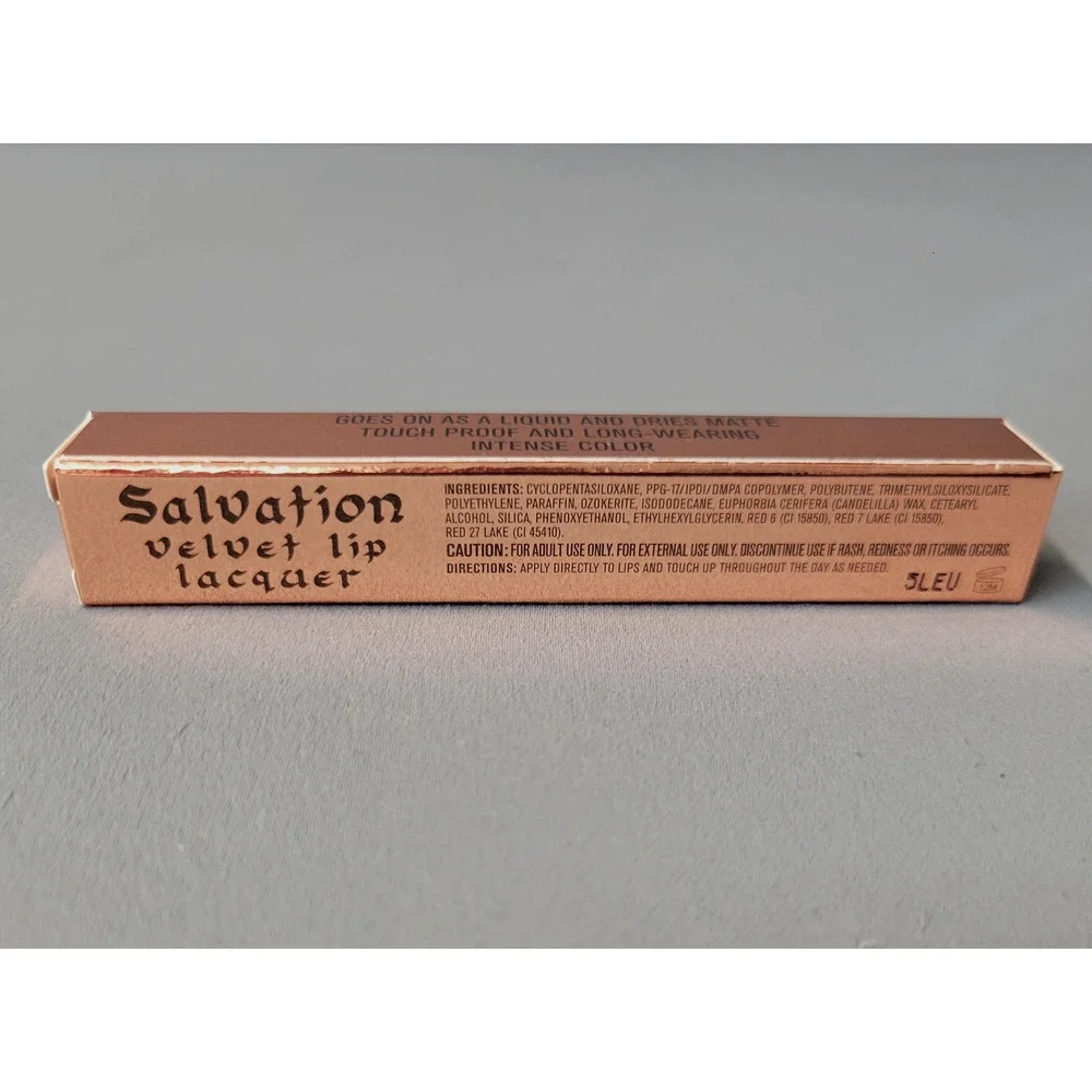 Makeup‎ Revolution London Salvation Velvet Lip Lacquer Attract 0.08oz Matte New